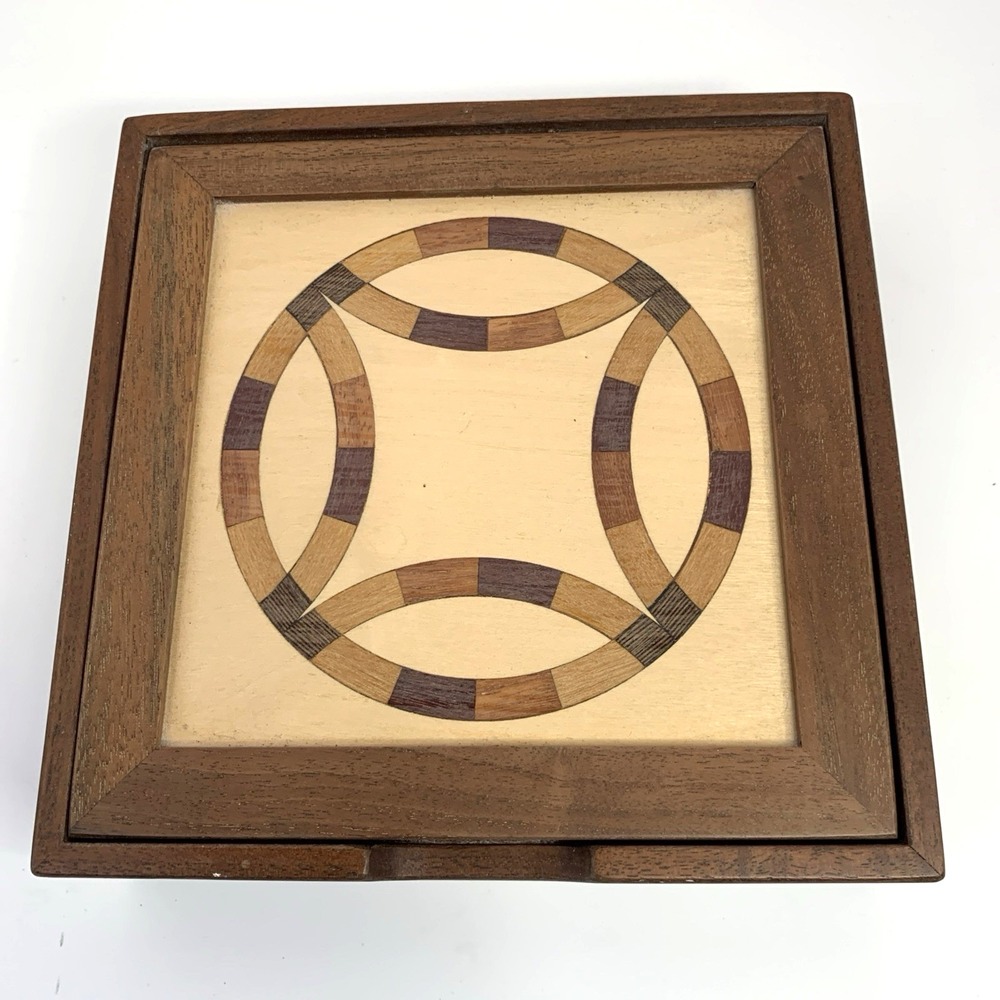 Wood Box Signed  By JG White 2006 Exquisite Vintage 2006